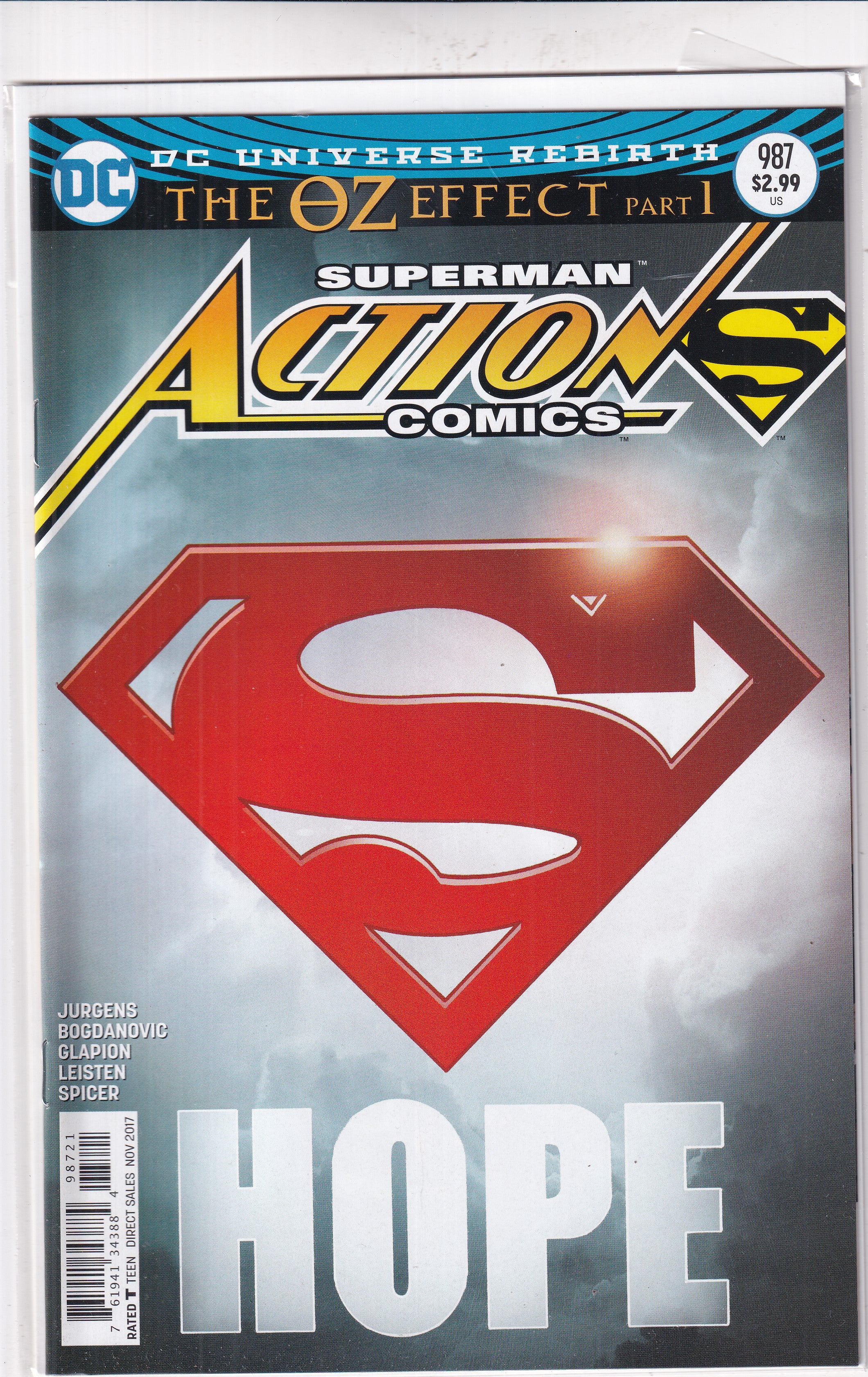 ACTION COMICS #987 - Slab City Comics 