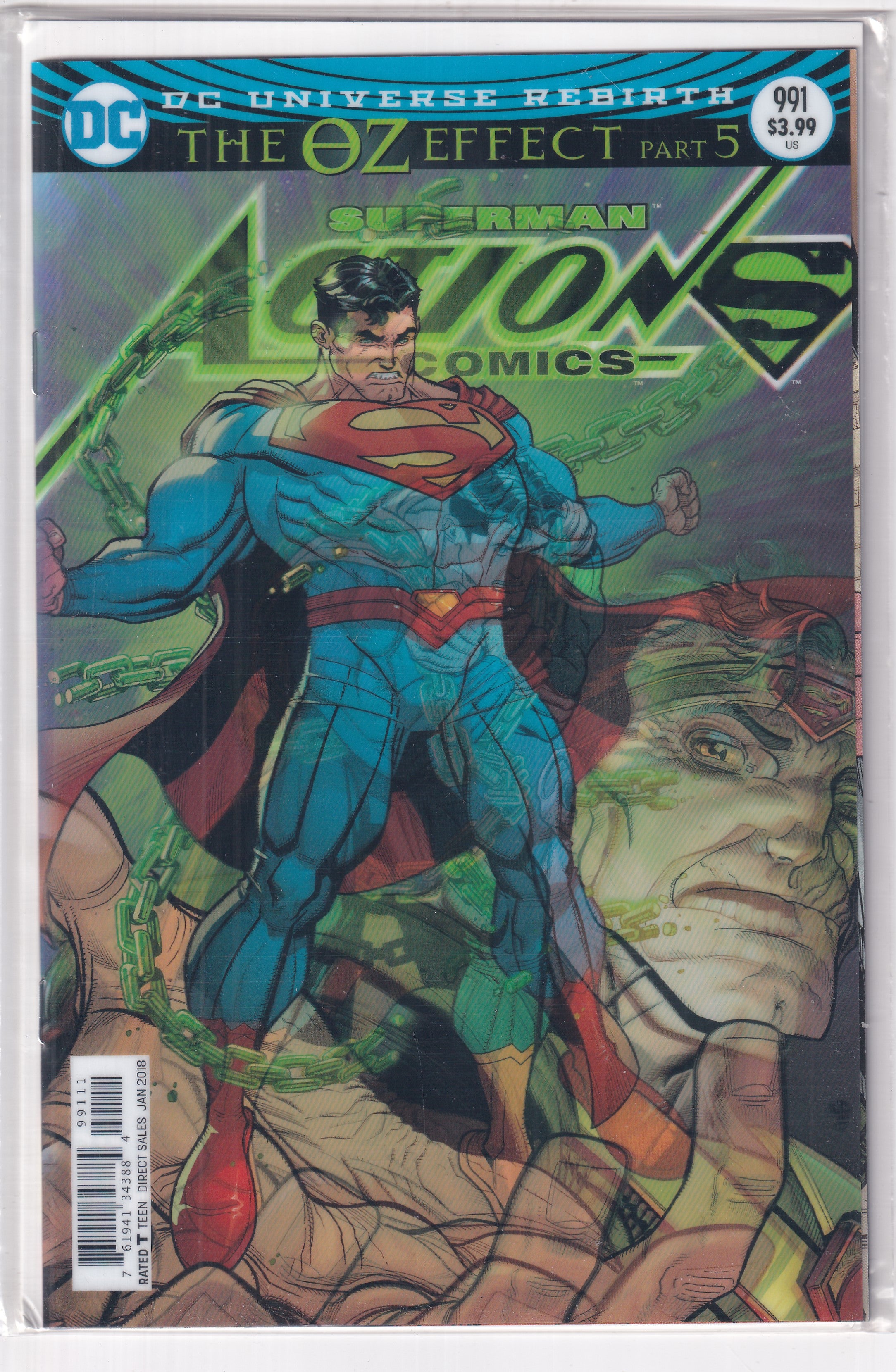 ACTION COMICS #991 LENTICULAR - Slab City Comics 