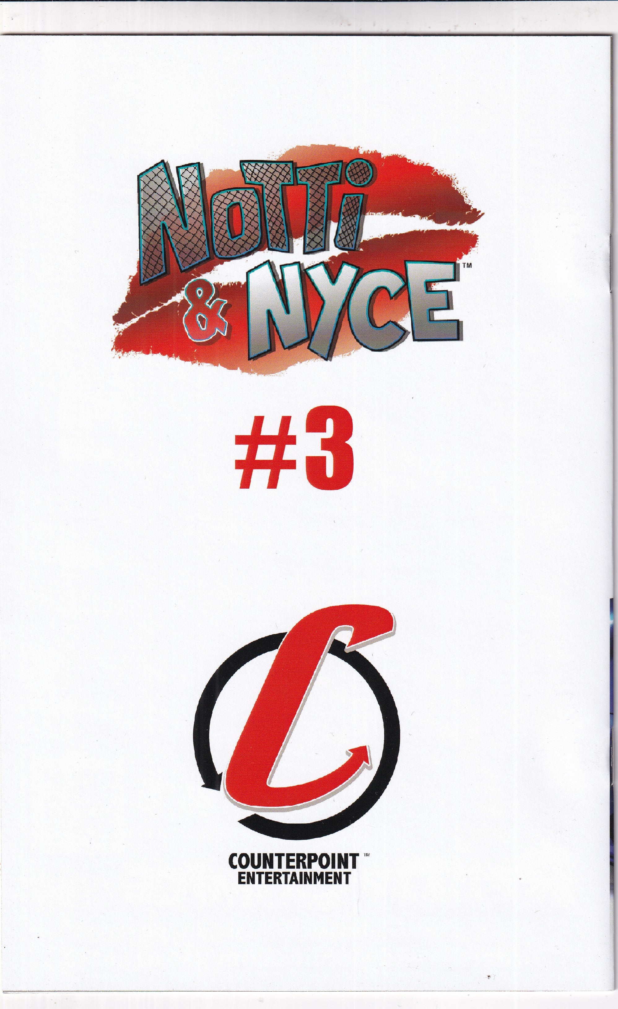 Notti & Nyce #3 Mychaels Naughty Variant - Slab City Comics 