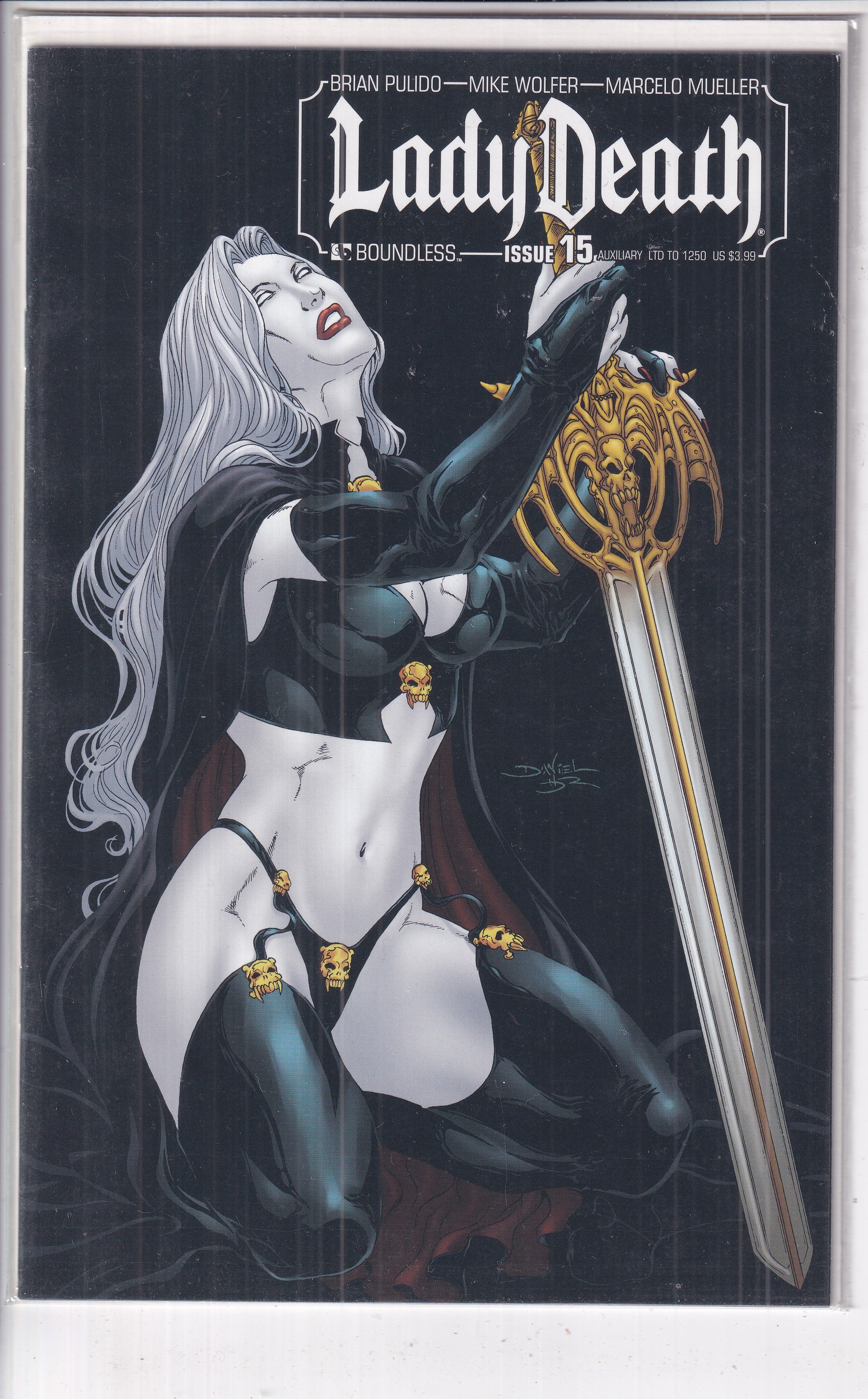 Lady Death #15 Auxiliary LTD To 1250 - Slab City Comics 