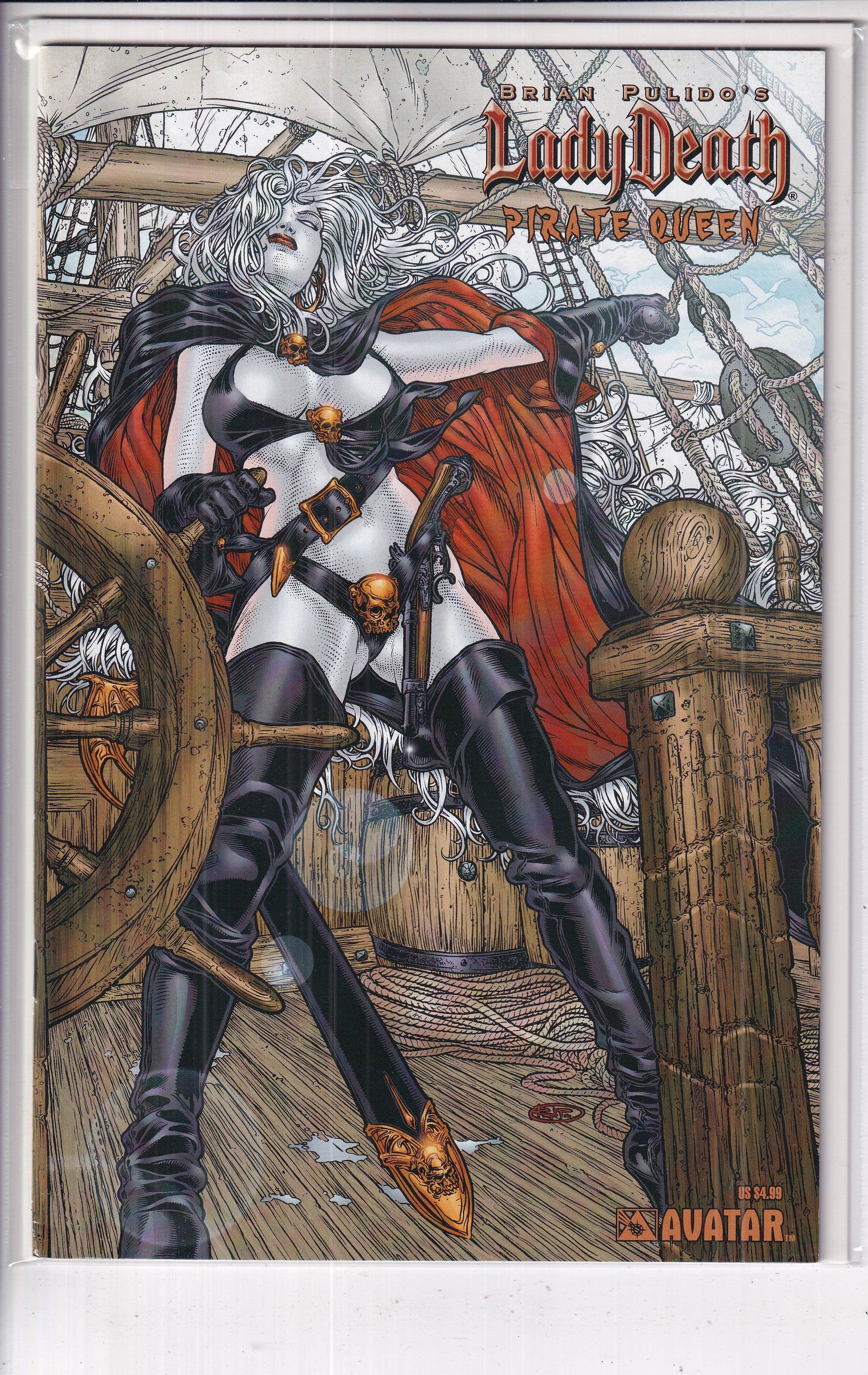 Lady Death Pirate Queen - Slab City Comics 