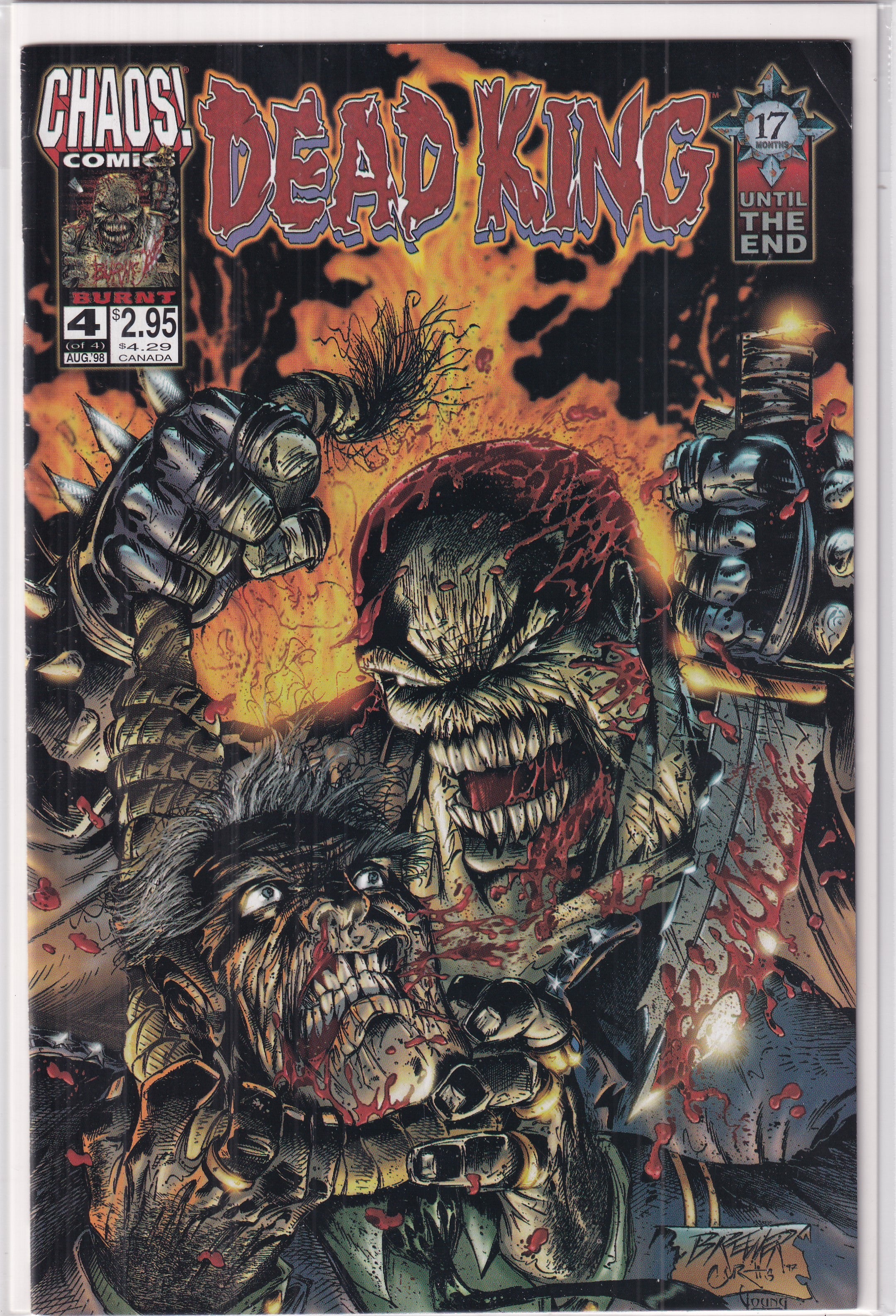 DEAD KING BURNT #4 - Slab City Comics 