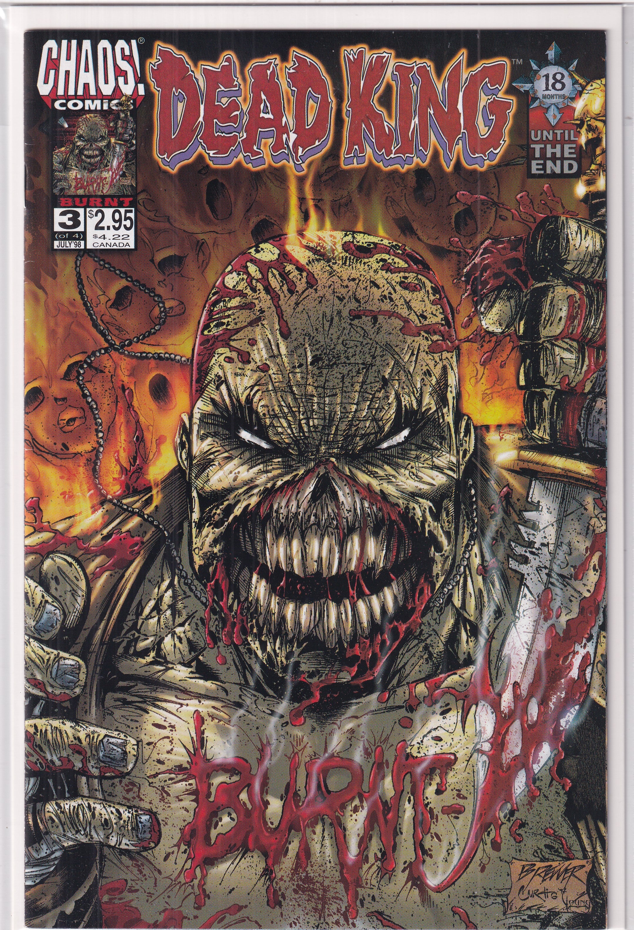 DEAD KING BURNT #3 - Slab City Comics 