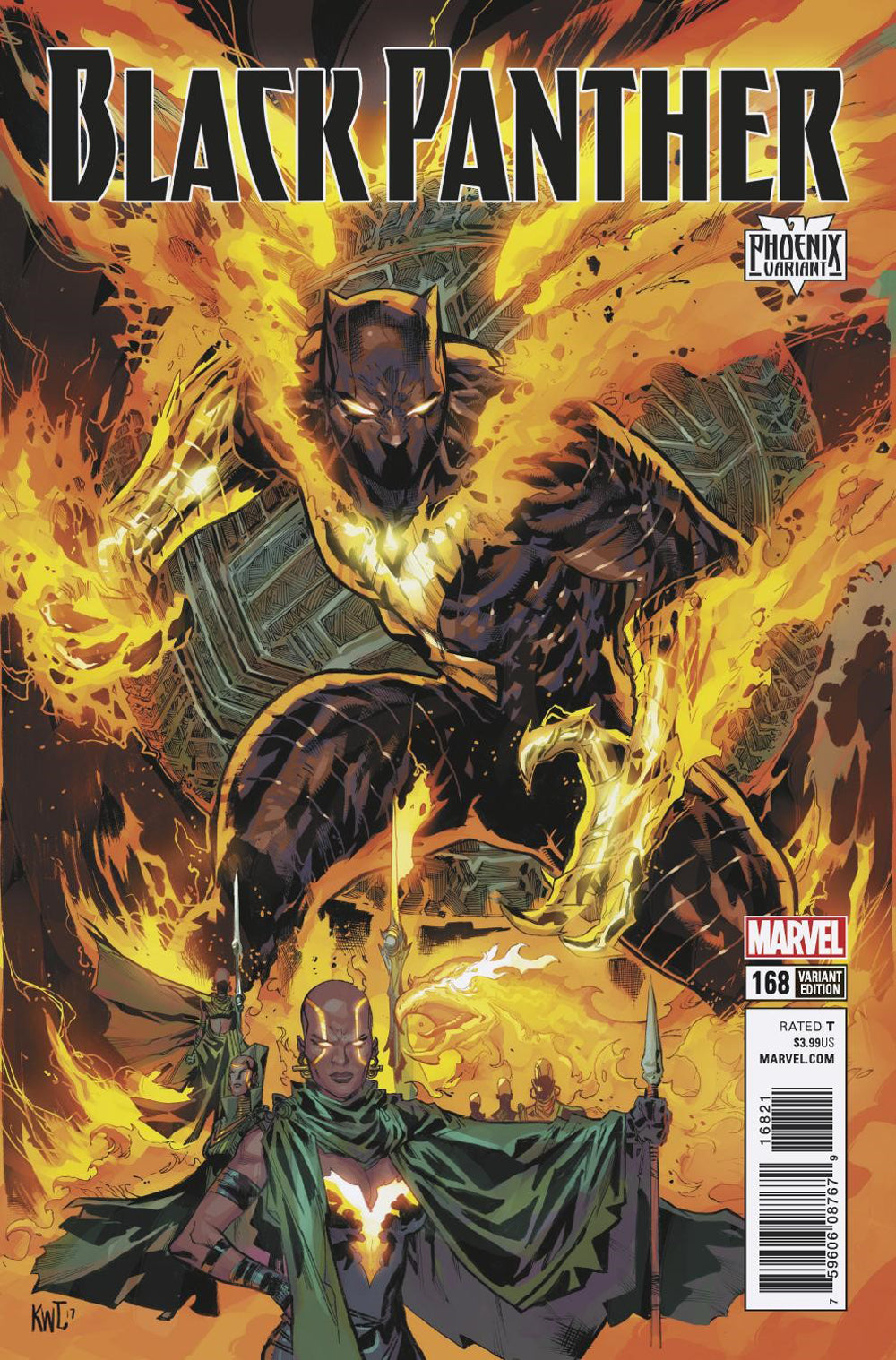 BLACK PANTHER #168 LASHLEY PHOENIX VARIANT - Slab City Comics 