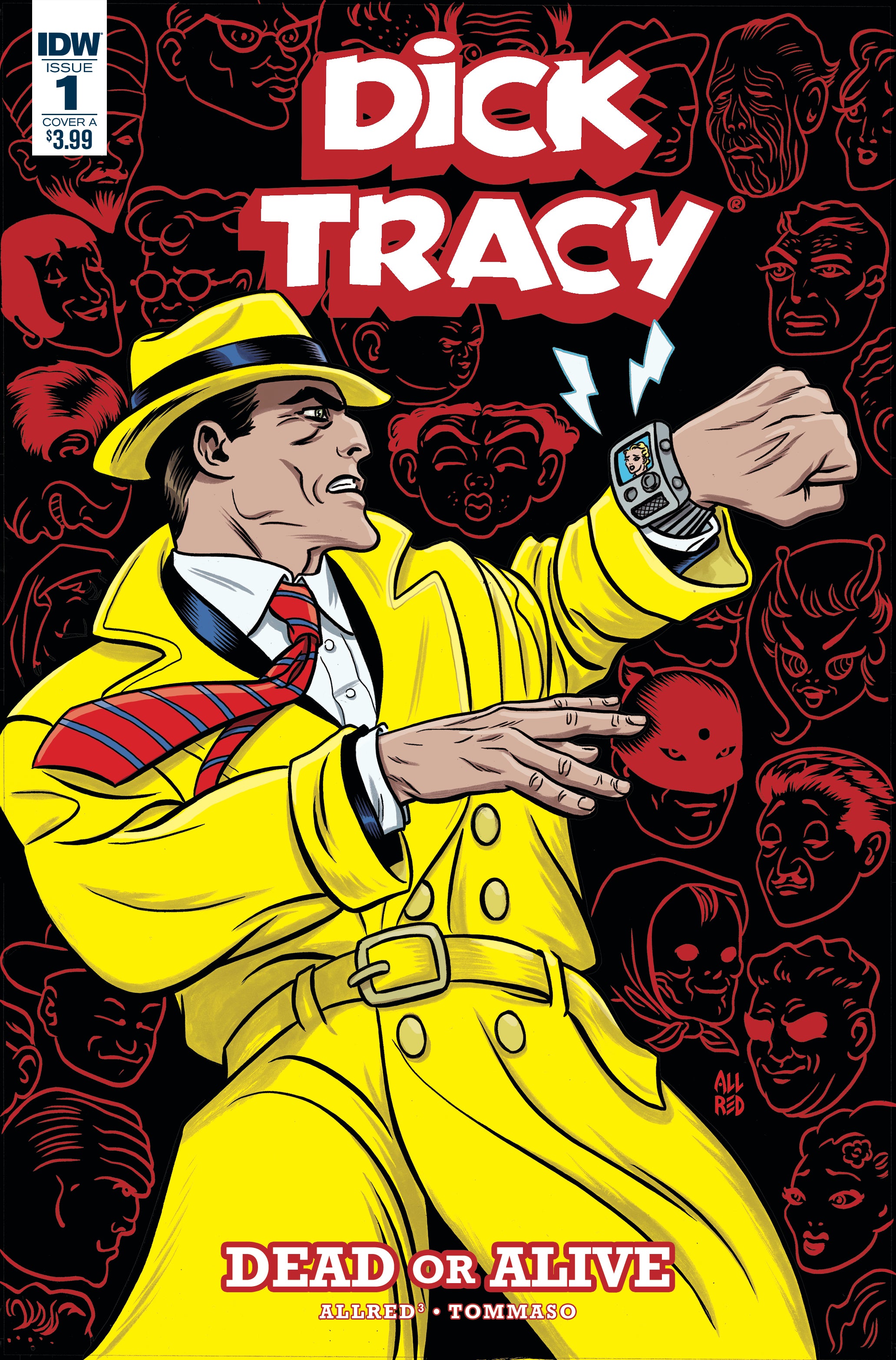 DICK TRACY DEAD OR ALIVE #1 - Slab City Comics 