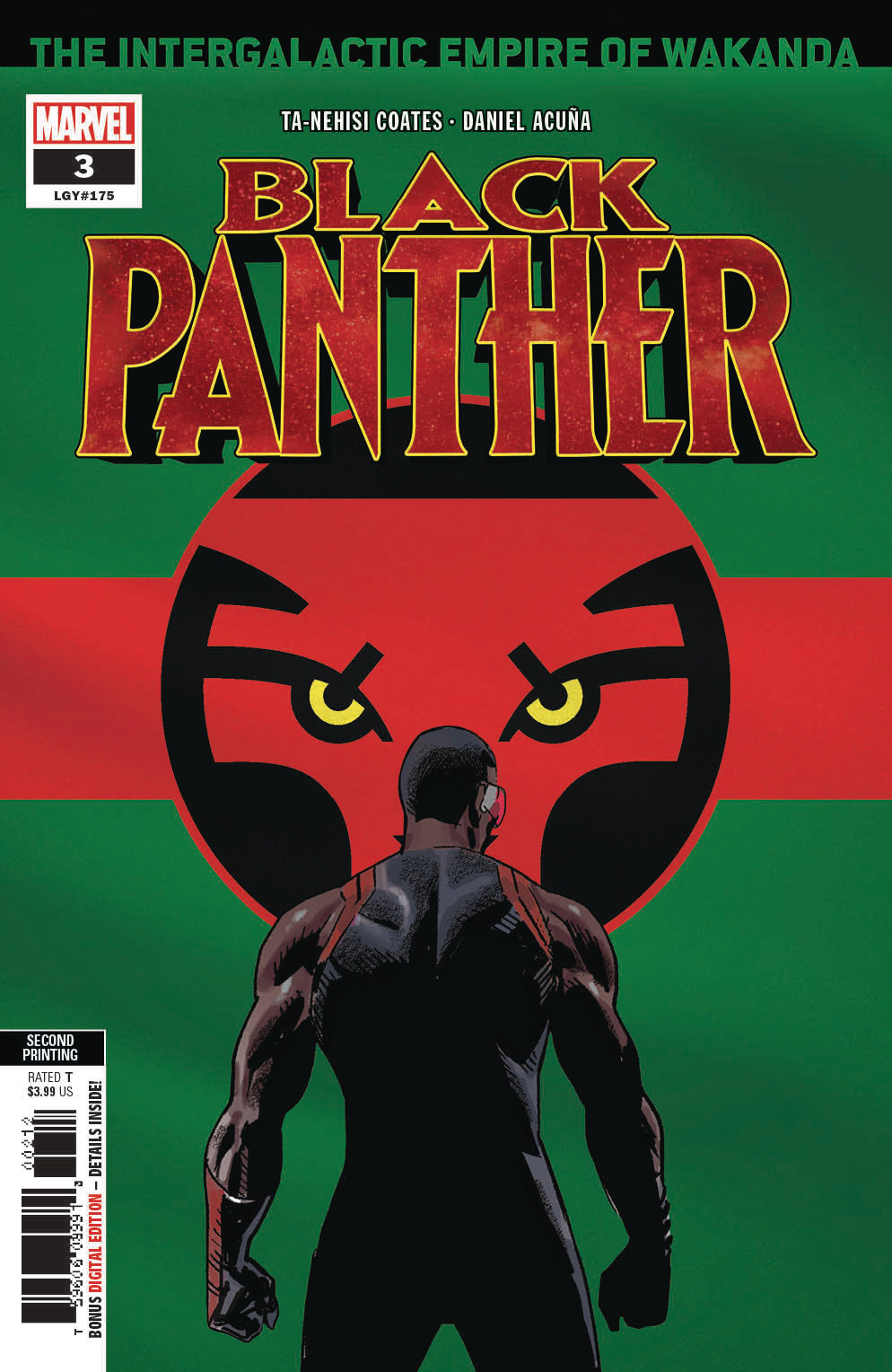 BLACK PANTHER #3 2ND PTG ACUNA VARIANT - Slab City Comics 