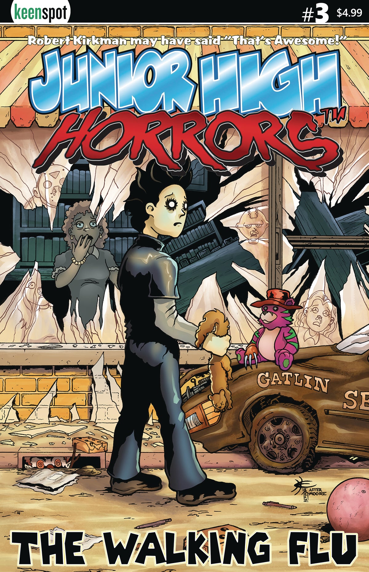 JUNIOR HIGH HORRORS #3 - Slab City Comics 