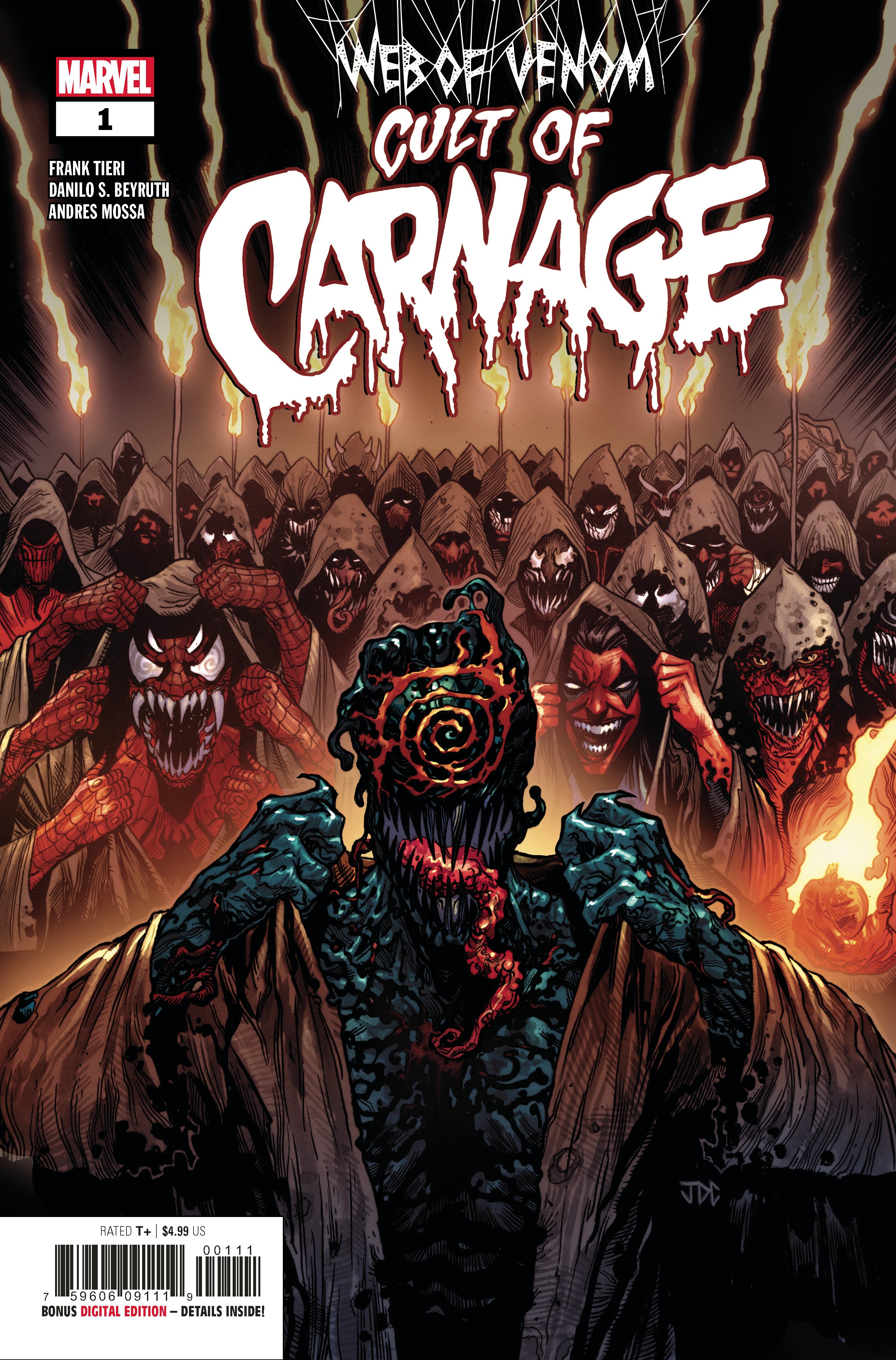 WEB OF VENOM CULT OF CARNAGE #1 - Slab City Comics 