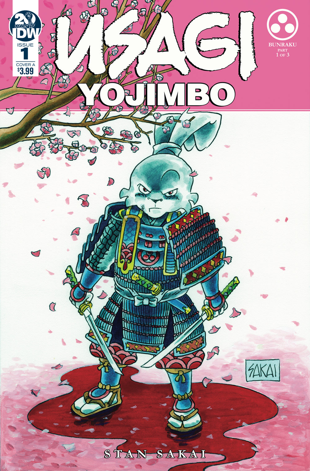 USAGI YOJIMBO #1 CVR A SAKAI - Slab City Comics 