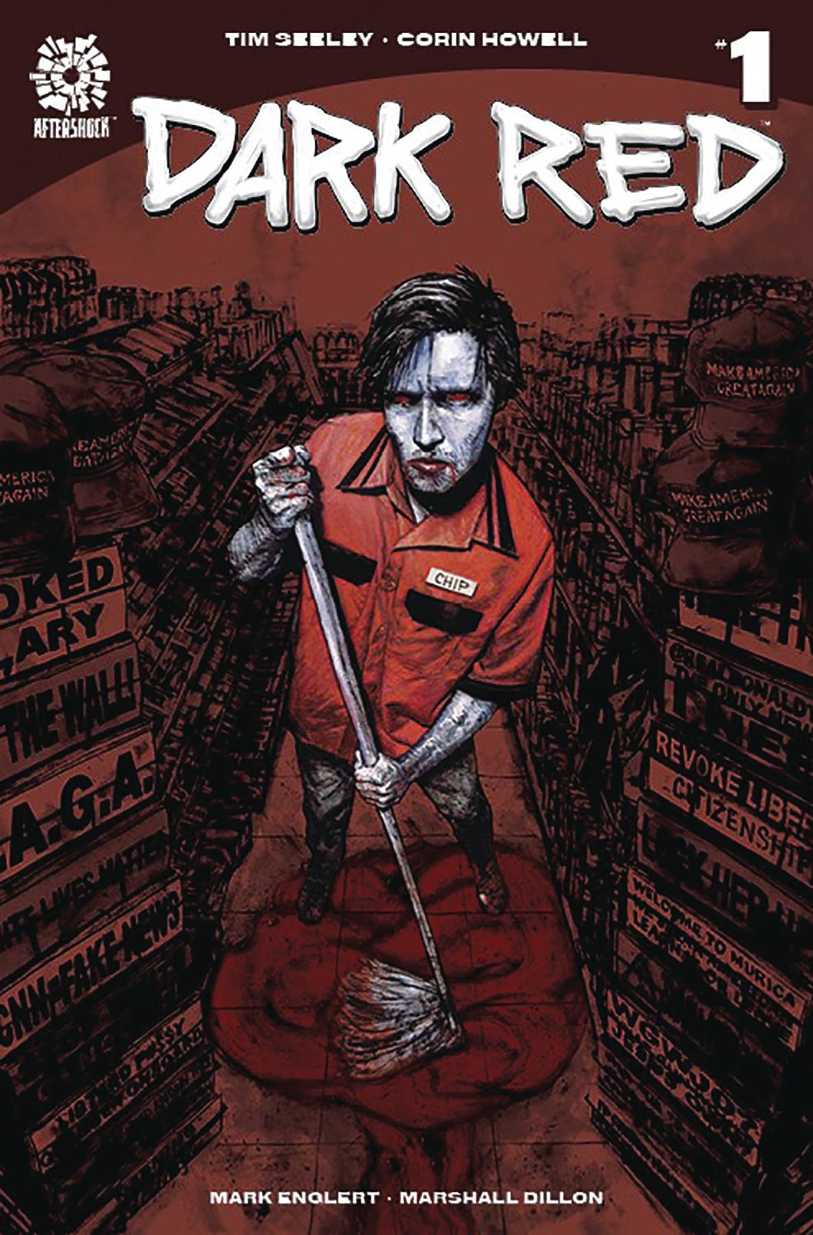 DARK RED #1 2ND PRINT - Slab City Comics 