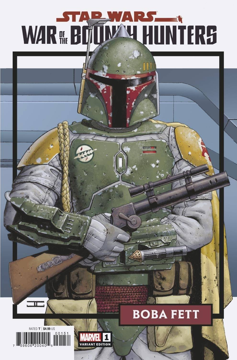 STAR WARS WAR BOUNTY HUNTERS #1 1:25 TRADING CARD VARIANT - Slab City Comics 