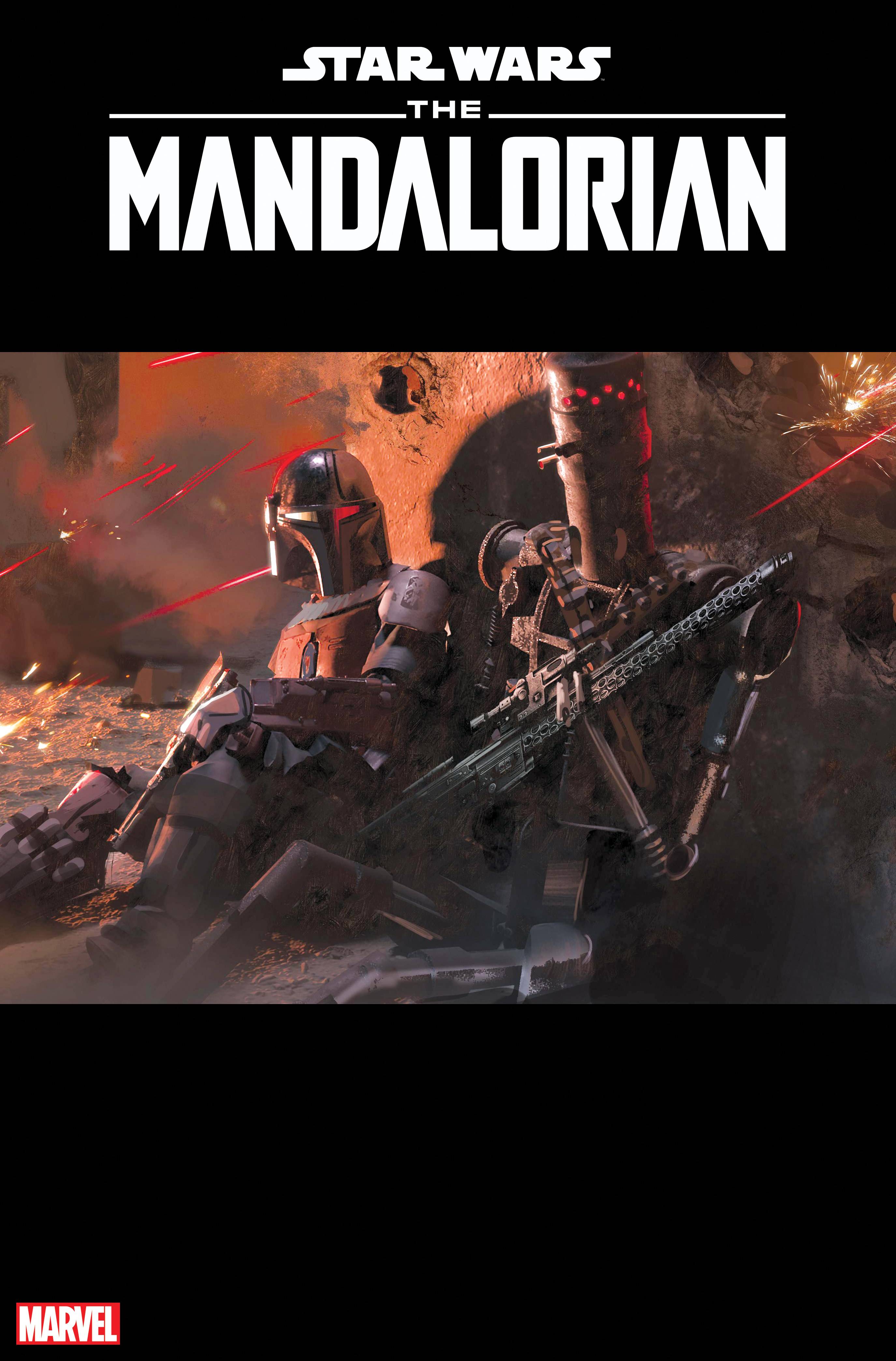 STAR WARS MANDALORIAN #1 1:10 CONCEPT ART VARIANT - Slab City Comics 