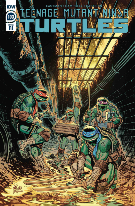 TMNT ONGOING #103 1:10  INCENTIVE LOFTI VARIANT - Slab City Comics 