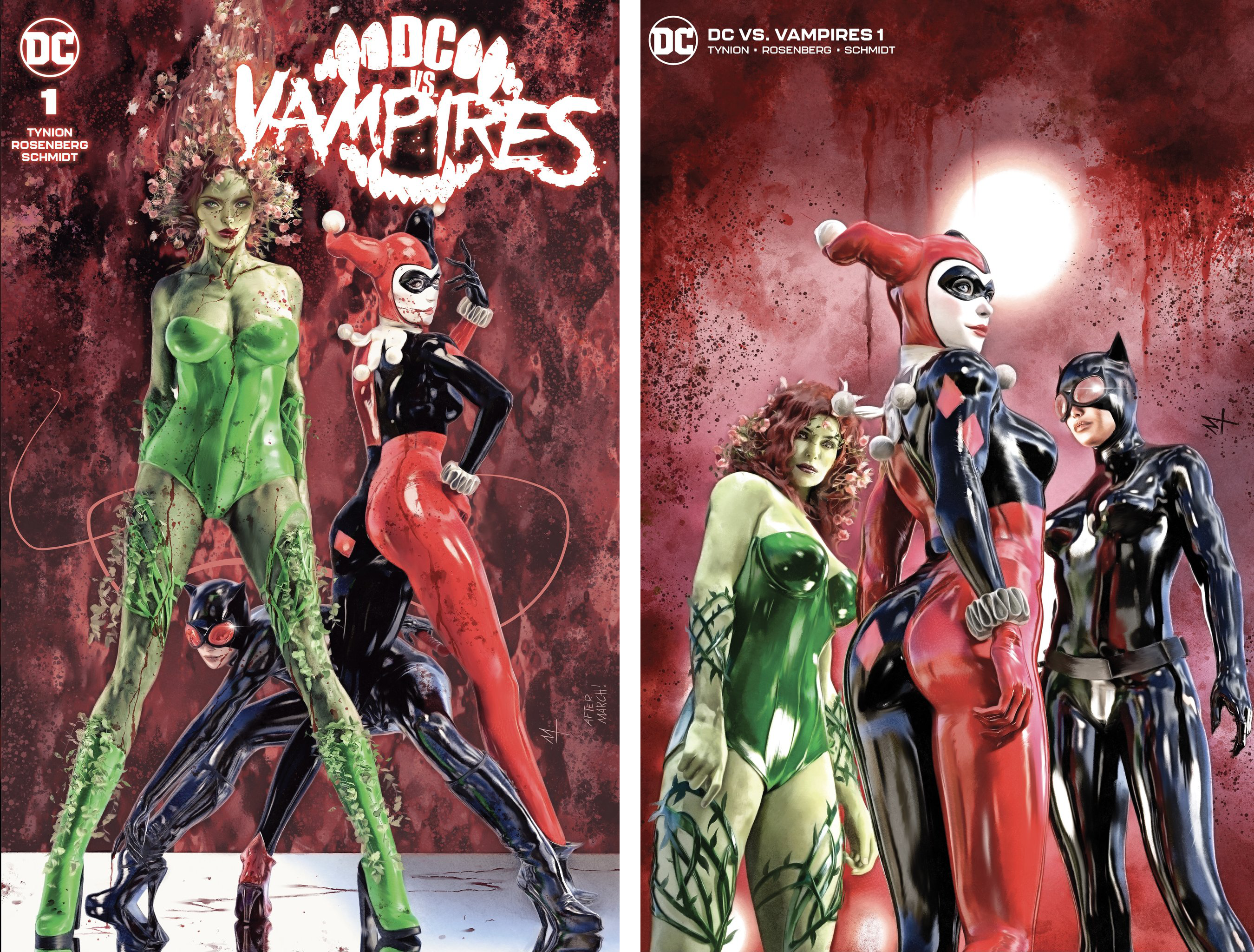 DC VS VAMPIRES #1 TURINI VARIANTS - Slab City Comics 