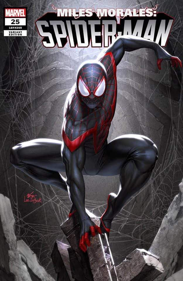 MILES MORALES: SPIDER-MAN #25 INHYUK LEE VARIANTS - Slab City Comics 