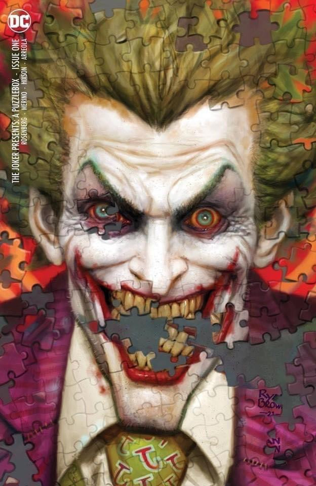 The Joker Presents: A Puzzlebox #1 Ryan Brown Variants - Slab City Comics 