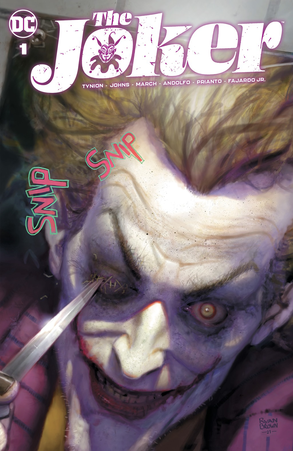 JOKER #1 RYAN BROWN VARIANTS - Slab City Comics 