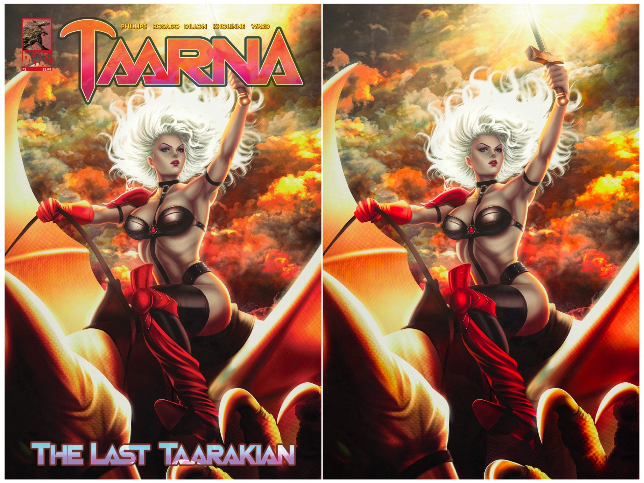 TAARNA #3 ARIEL DIAZ VARIANTS - Slab City Comics 