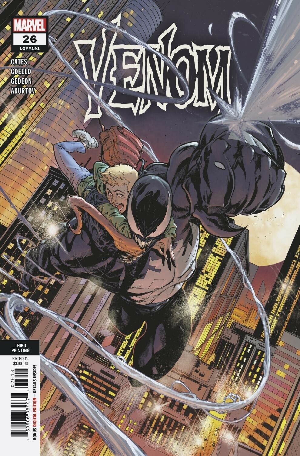 VENOM #26 3RD PRINT VARIANT - Slab City Comics 