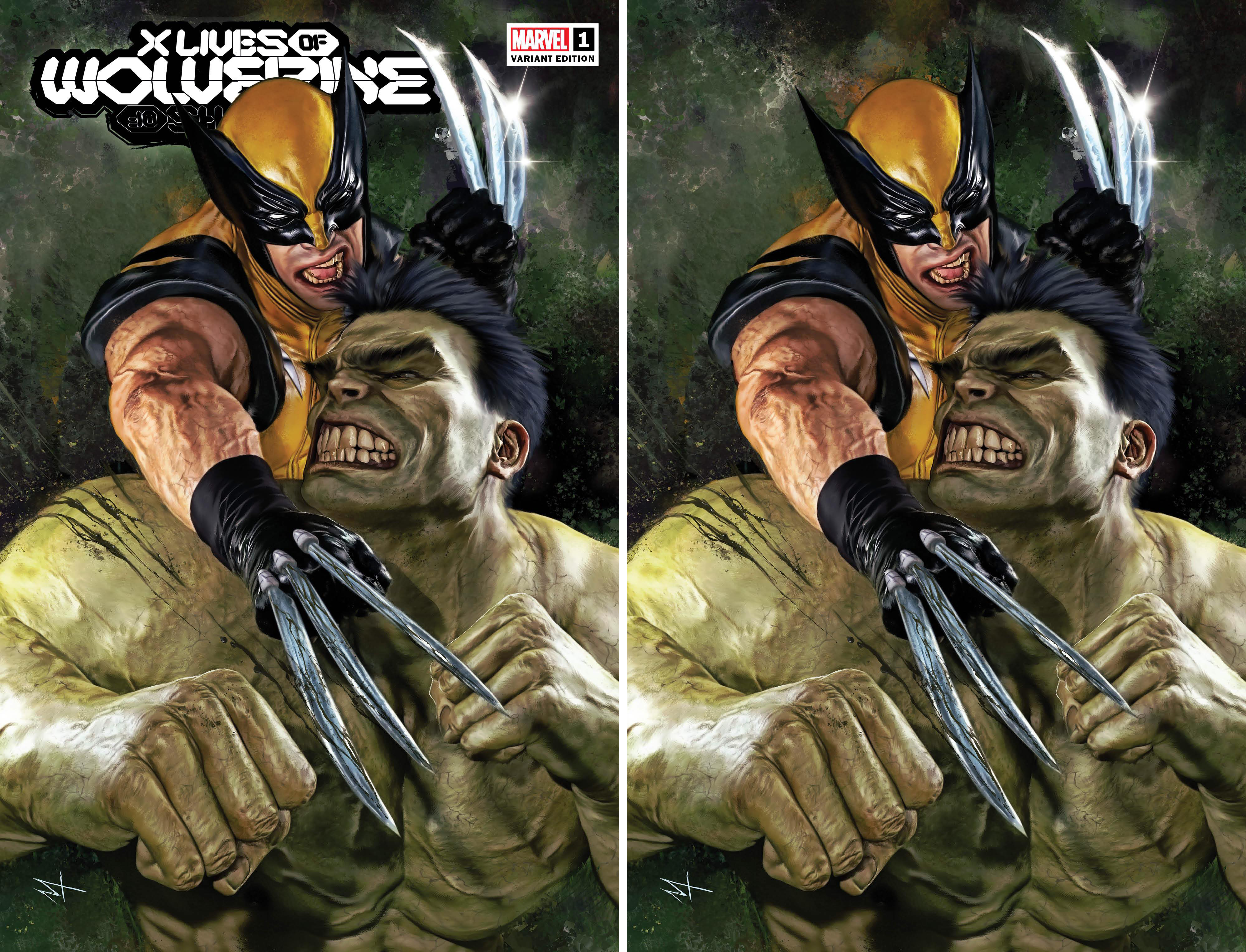 X Lives of Wolverine 1 Marco Turini Variants - Slab City Comics 